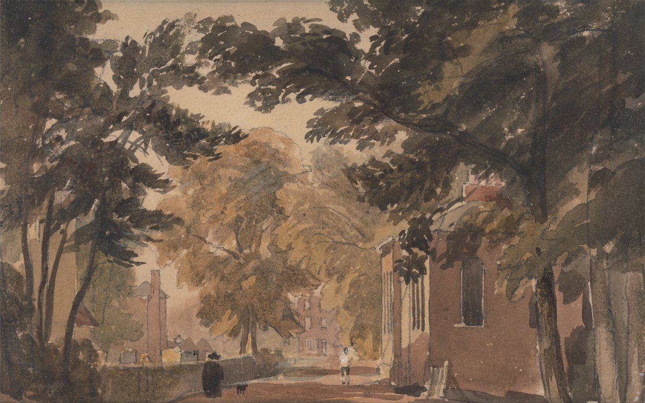 Una strada a Harborne da David Cox