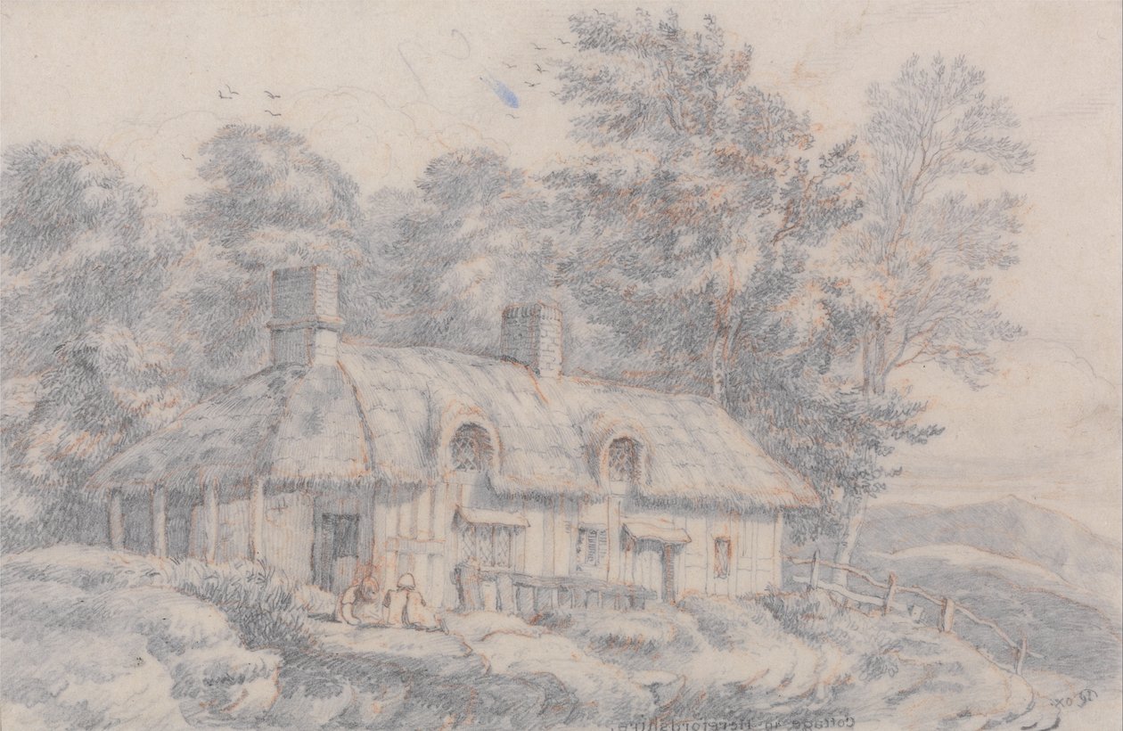 Cottage in Herefordshire da David Cox