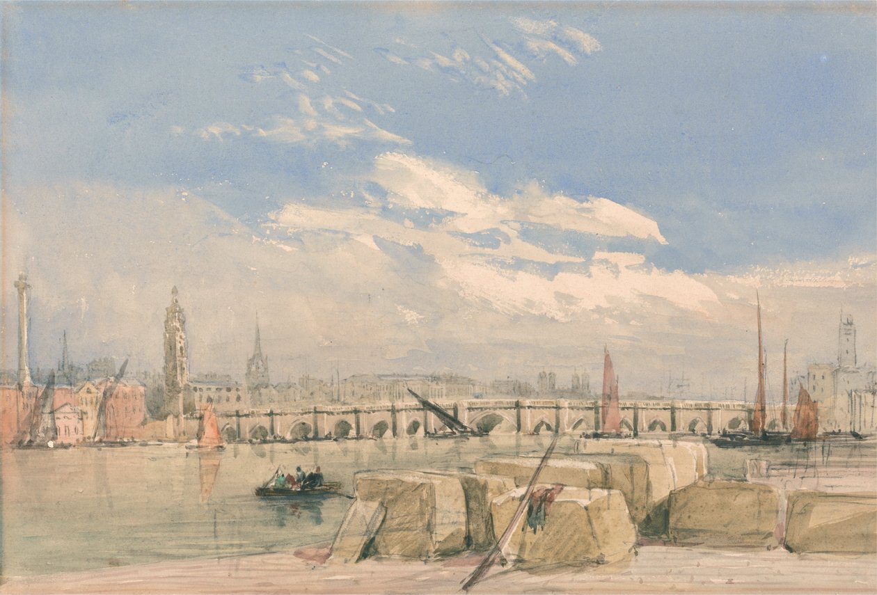 London Bridge da David Cox