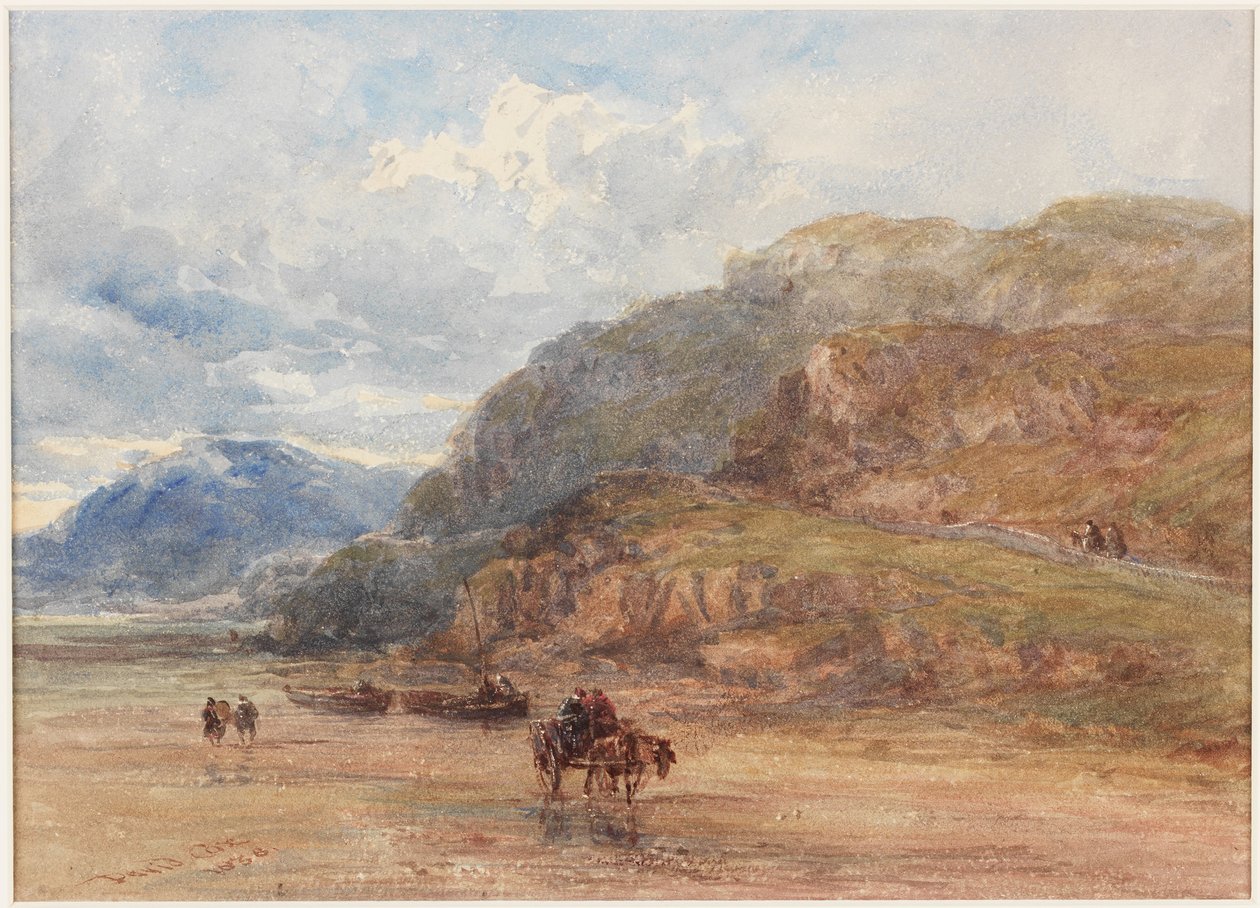 Paesaggio montuoso da David Cox