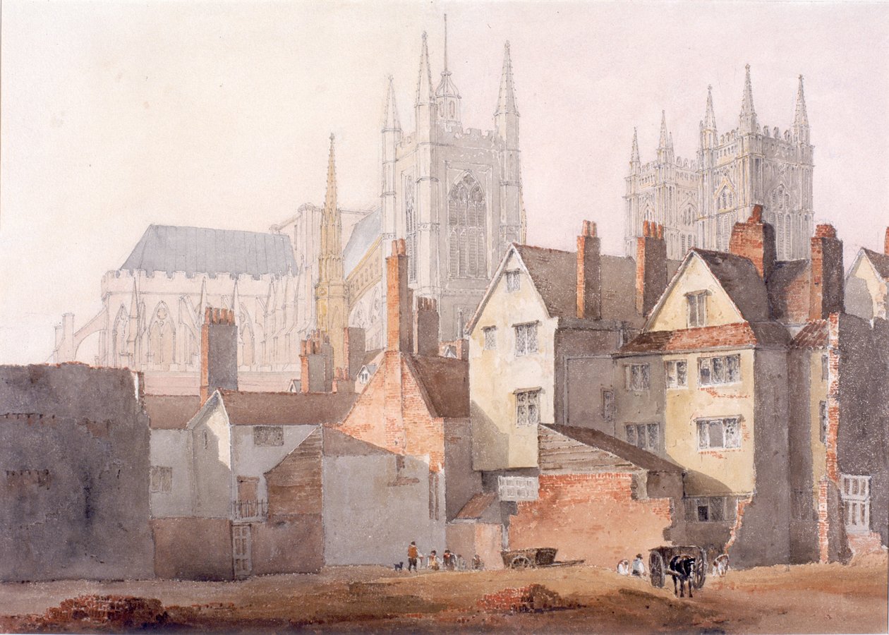 Vecchia Westminster, 1811 da David Cox