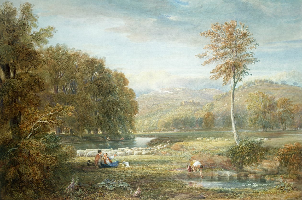 Scena pastorale da David Cox