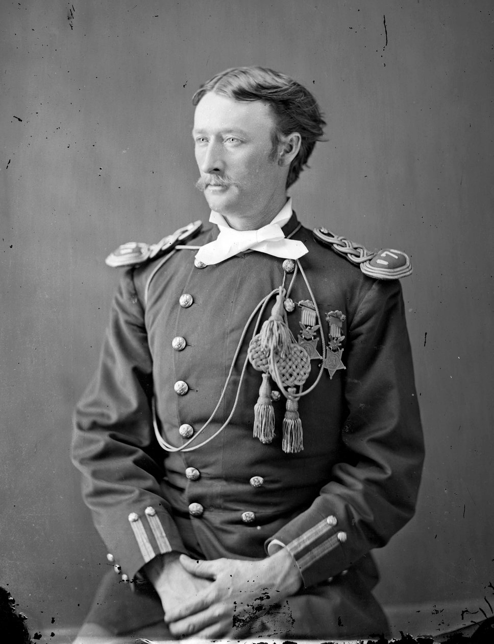Capitano Tom Custer, anni 1870 da David Frances Barry