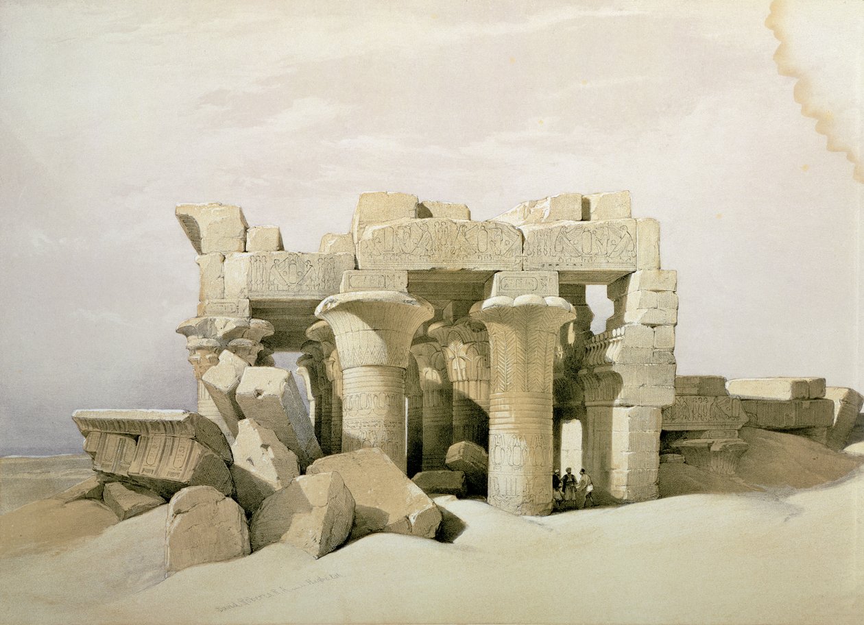 Kom Ombo da David Roberts