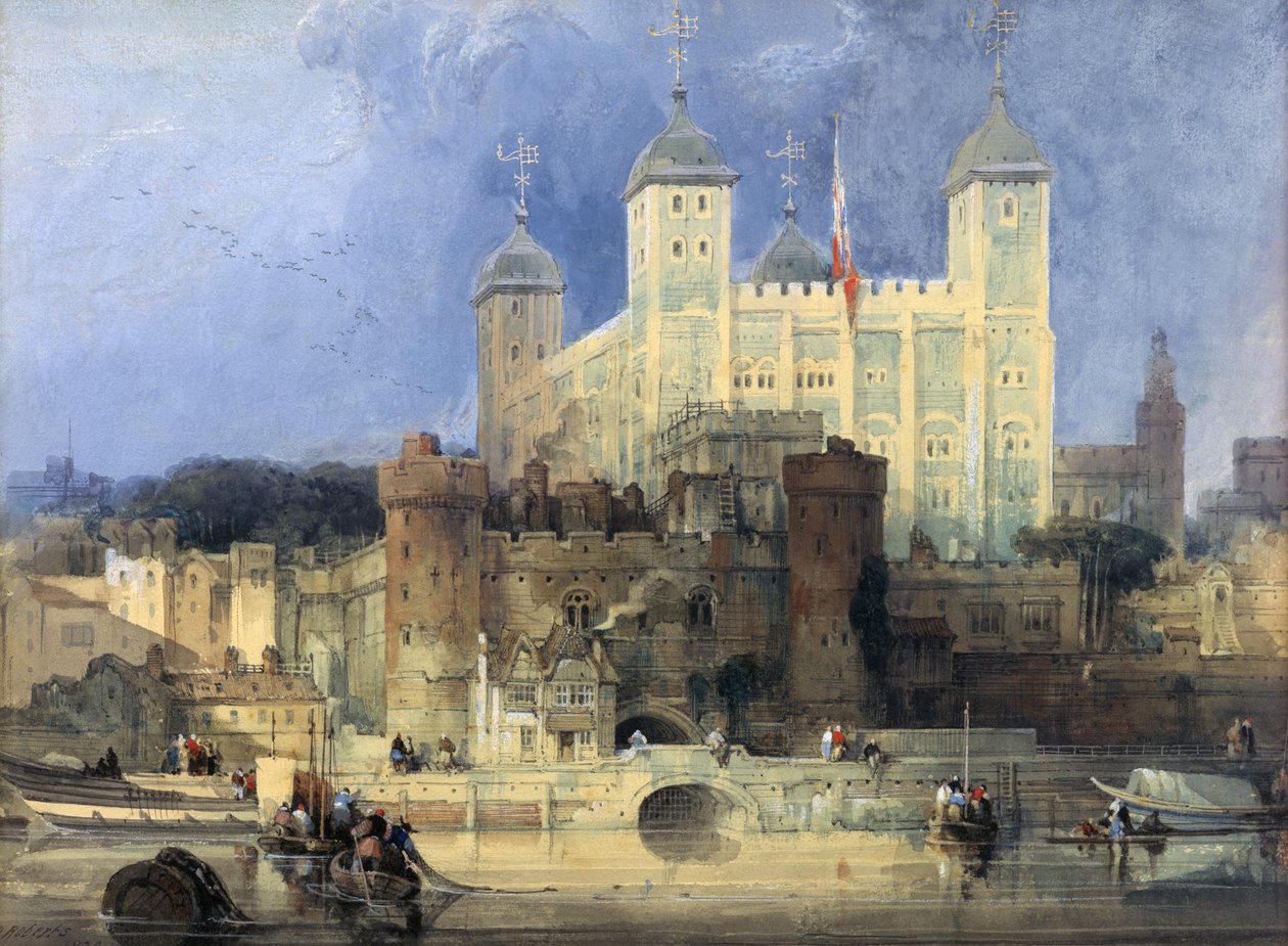Torre di Londra da David Roberts
