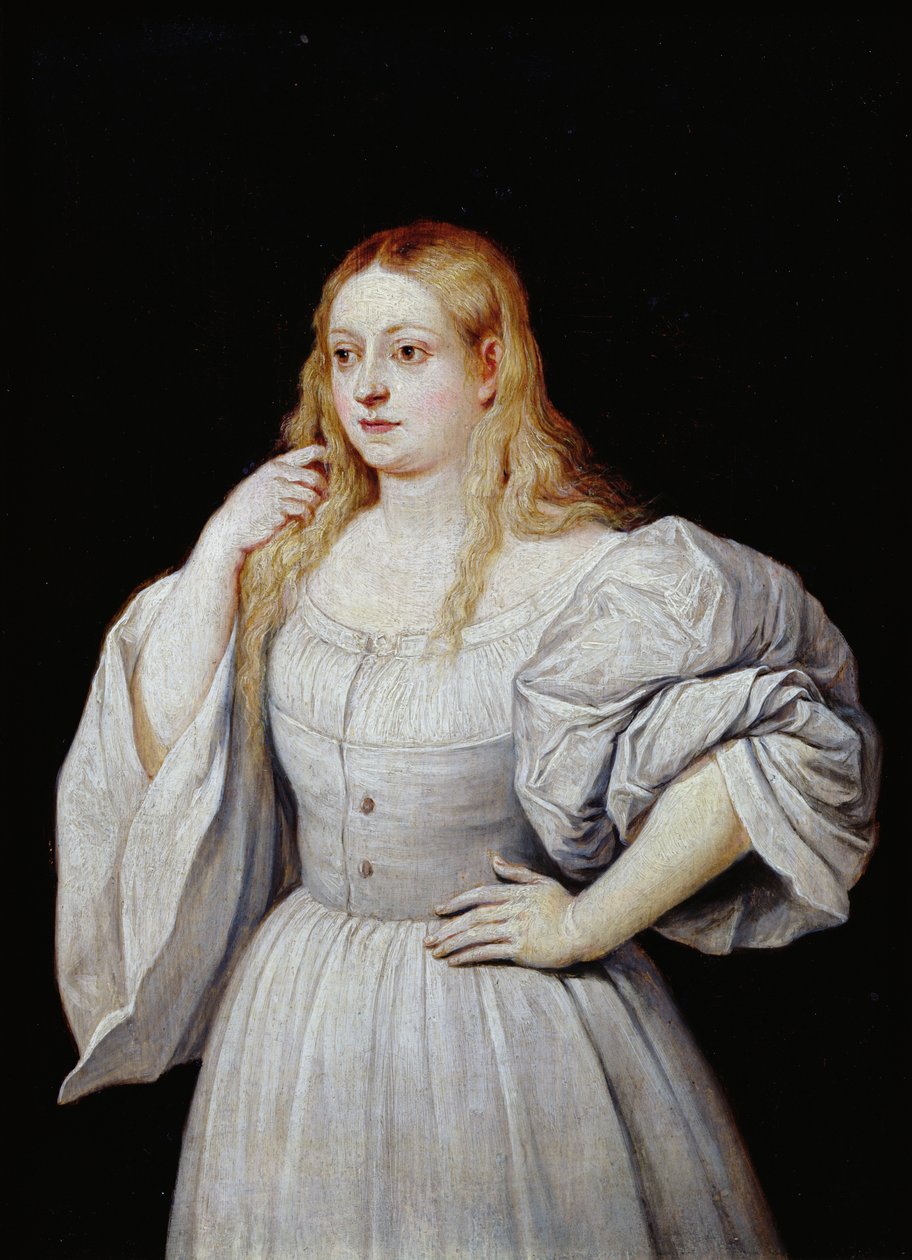 Ritratto di una donna, c.1646-56 da David Teniers the Younger