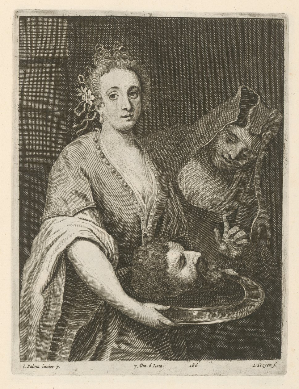Salomè con la testa di Giovanni Battista da David Teniers the Younger