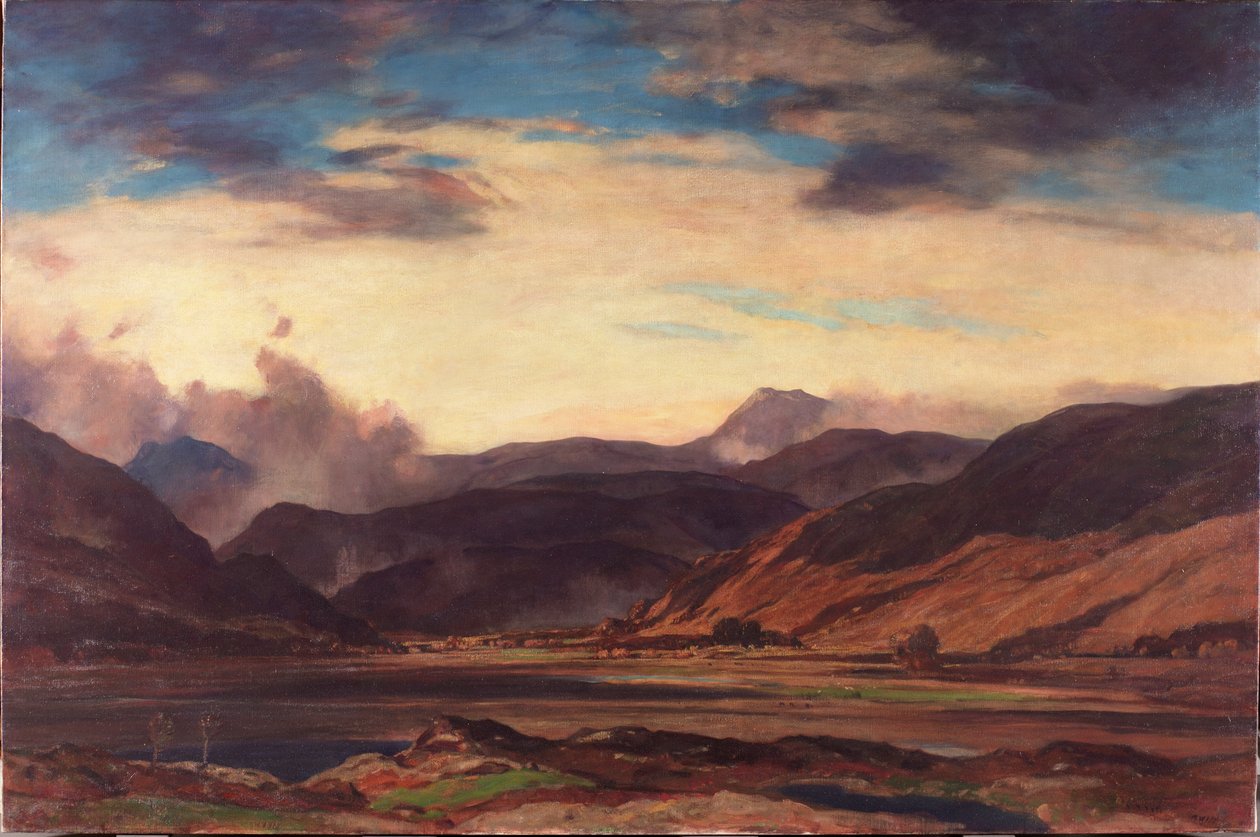 Balquhidder, Stirlingshire, c.1916 da David Young Cameron