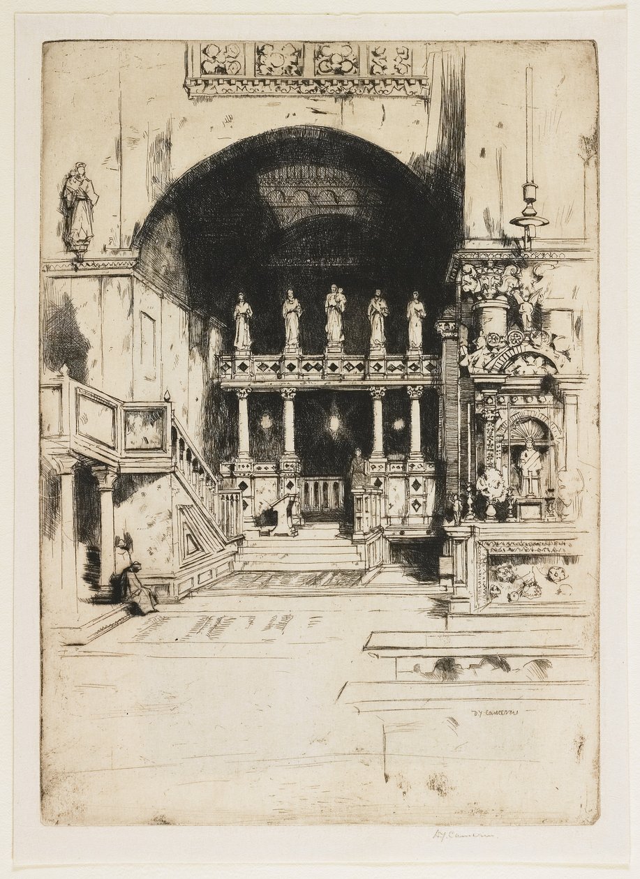 San Marco, n. 3, 1900 da David Young Cameron