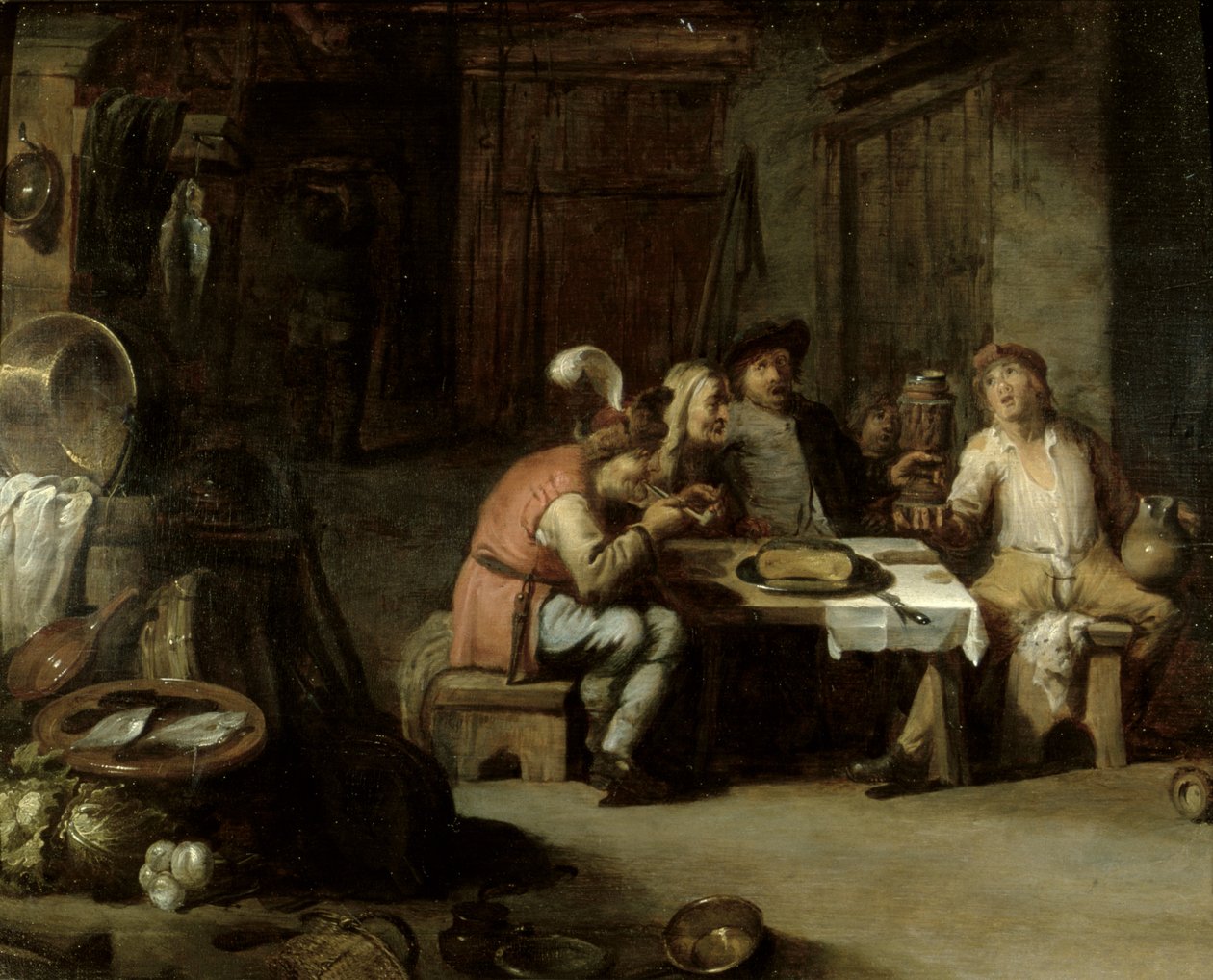 Interno di una birreria, c.1630 da David Teniers the Younger