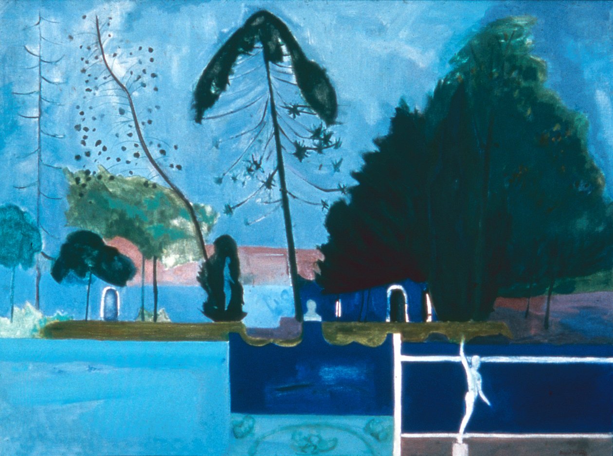 In un giardino, Lisbona da David Alan Redpath Michie