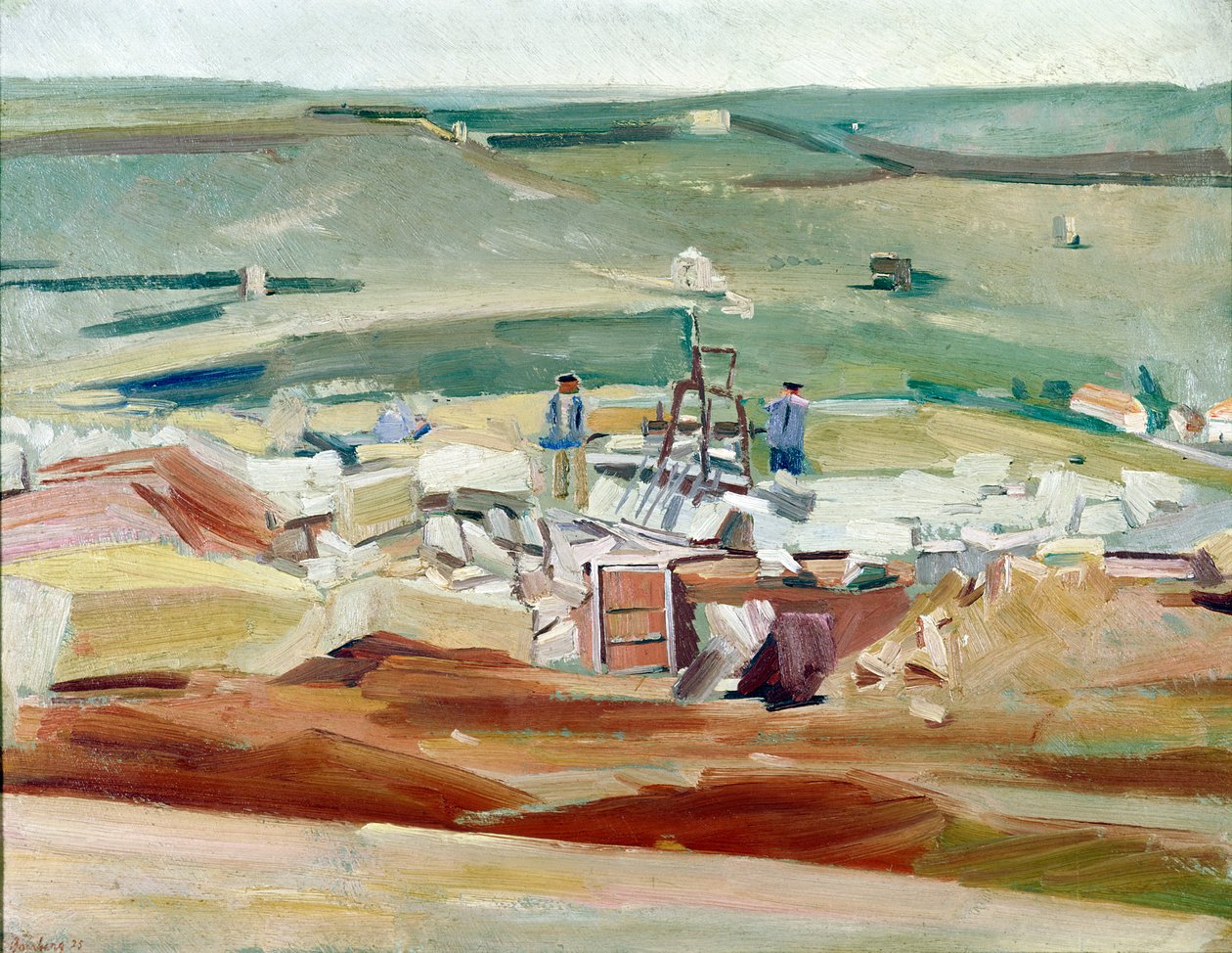 Gli uomini della cava da David Bomberg