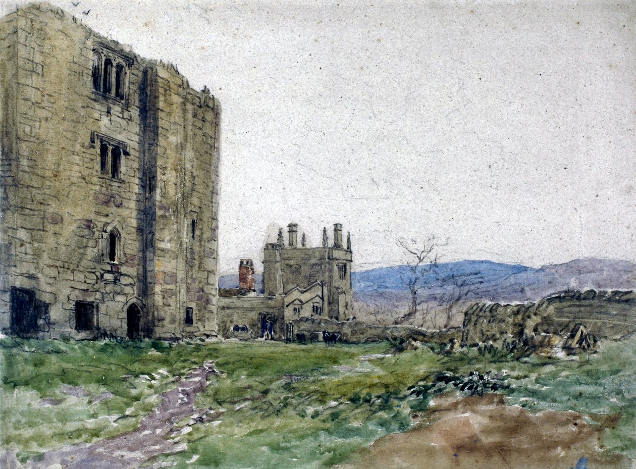 Barden Tower, Yorkshire da David Cox