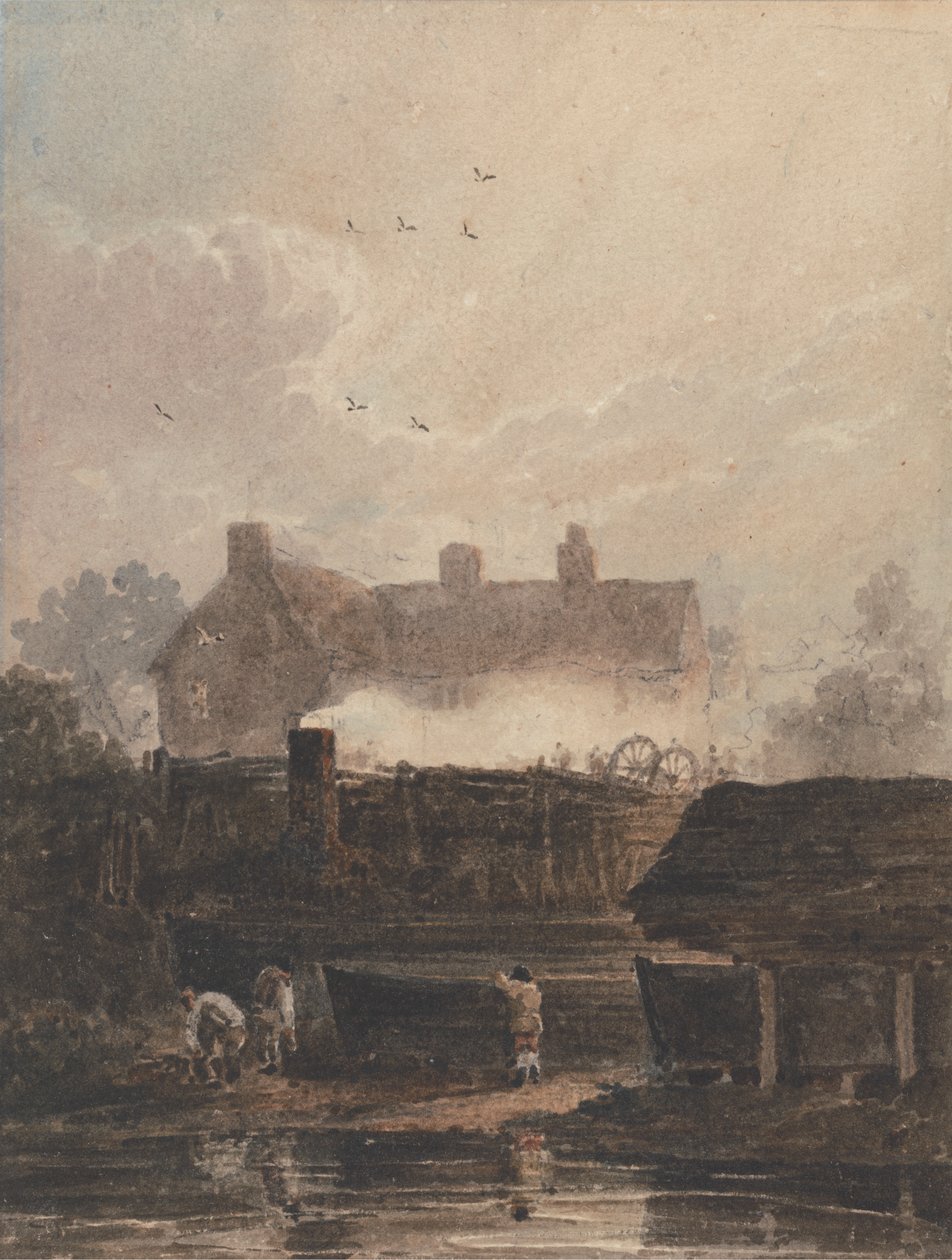 Costruzione di barche - Cantiere navale a Birmingham da David Cox
