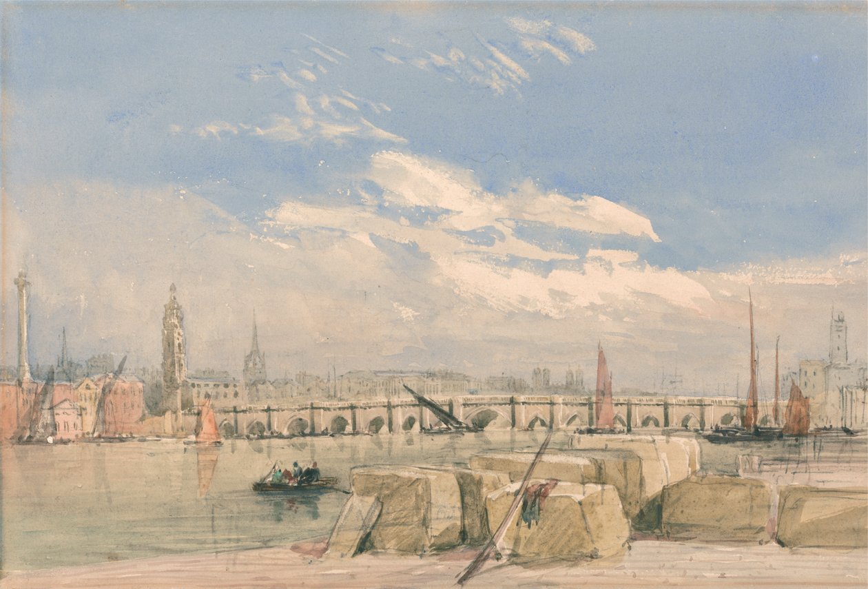 London Bridge da David Cox