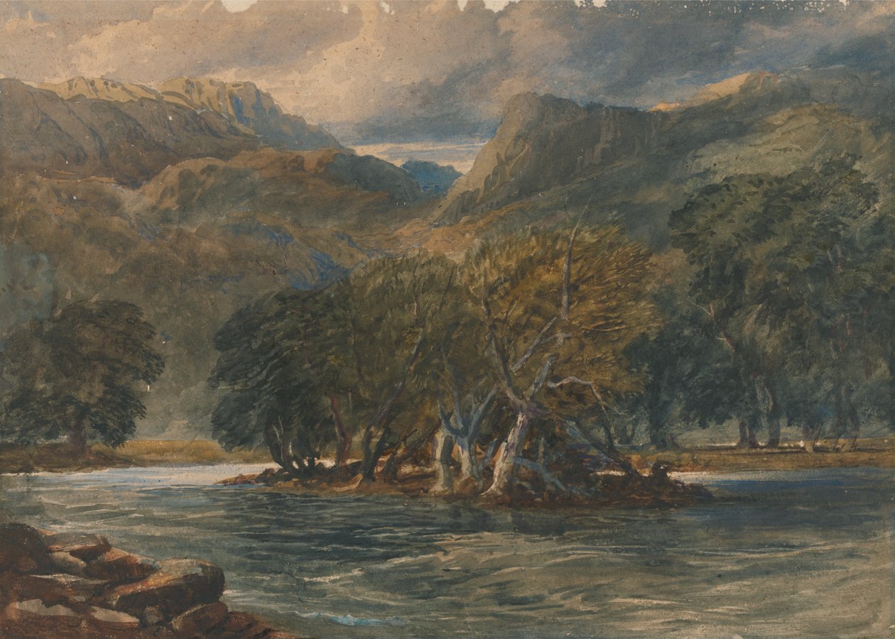 Sul fiume Conway, Galles settentrionale da David Cox