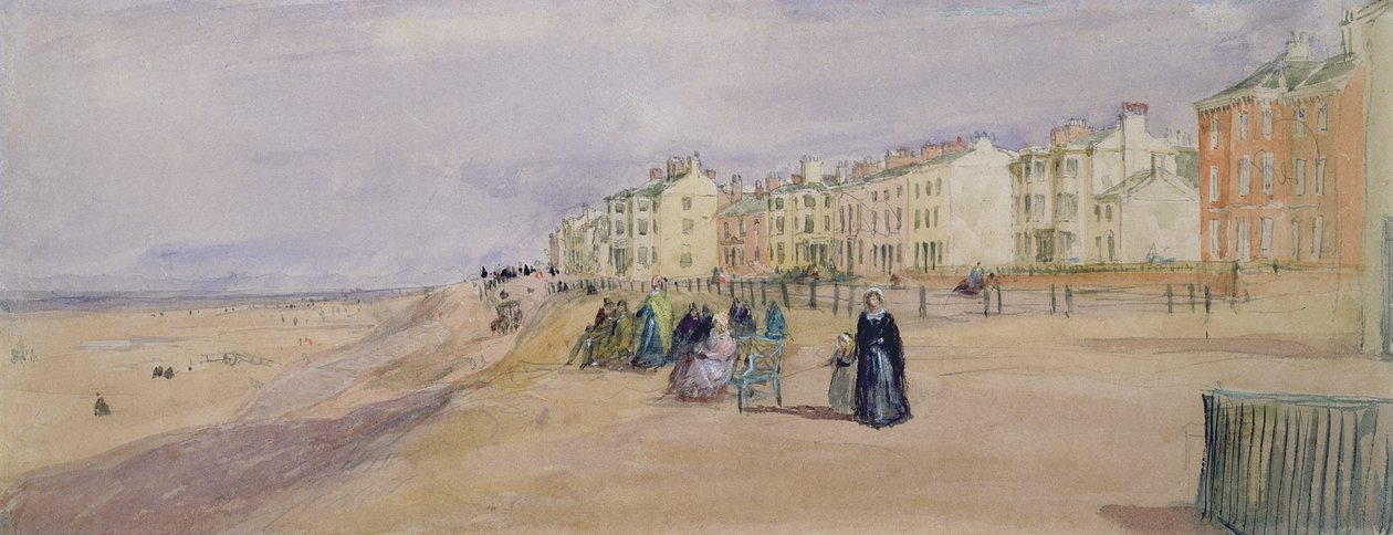 Il lungomare di Blackpool da David Cox