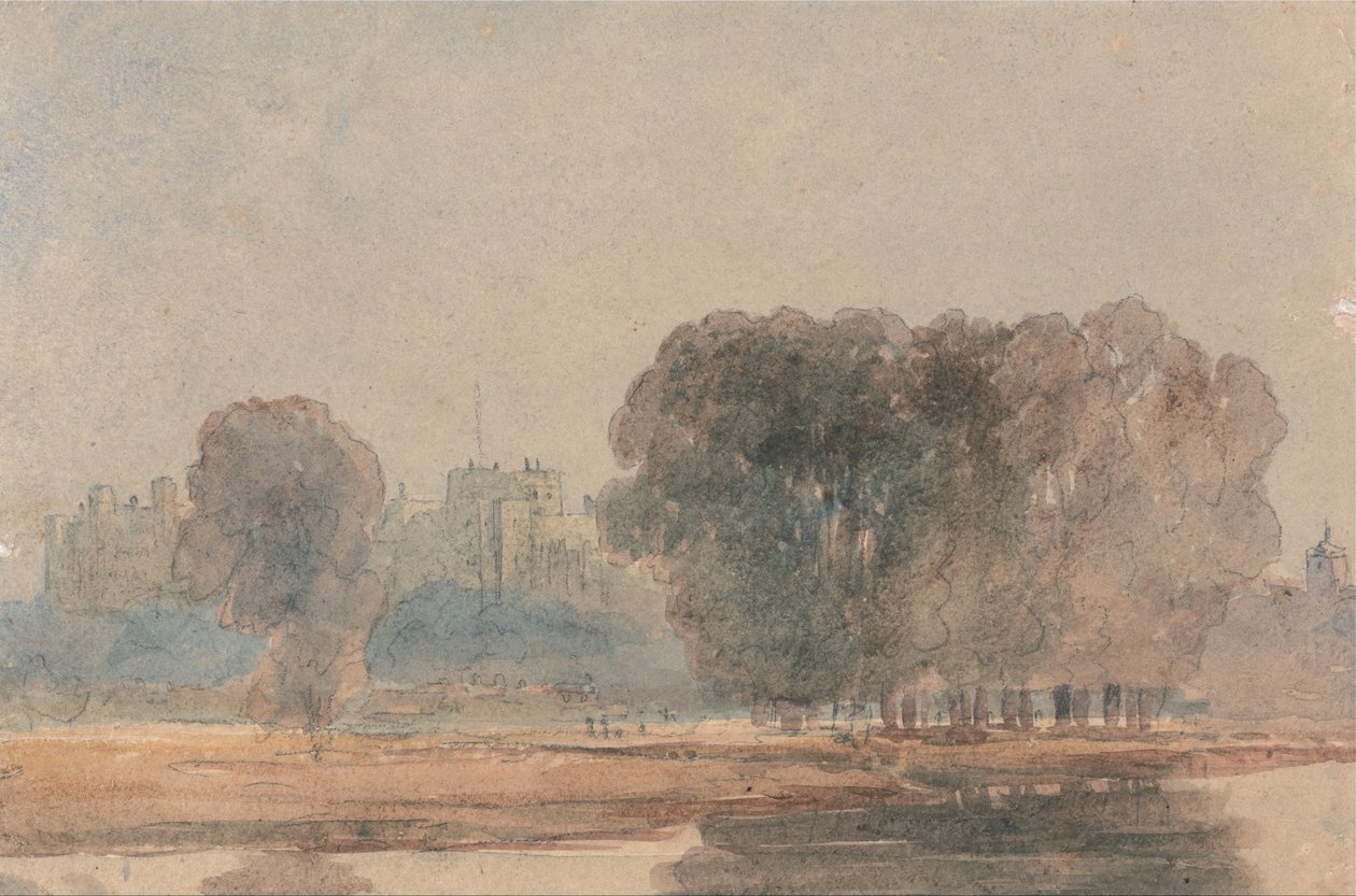 Il castello di Windsor dai Brocchi da David Cox