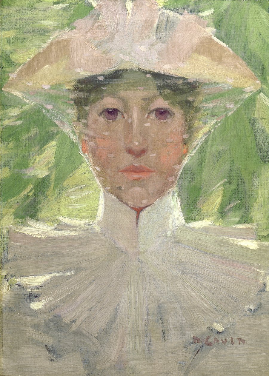 Il nuovo cappellino, c.1893-94 da David Gauld