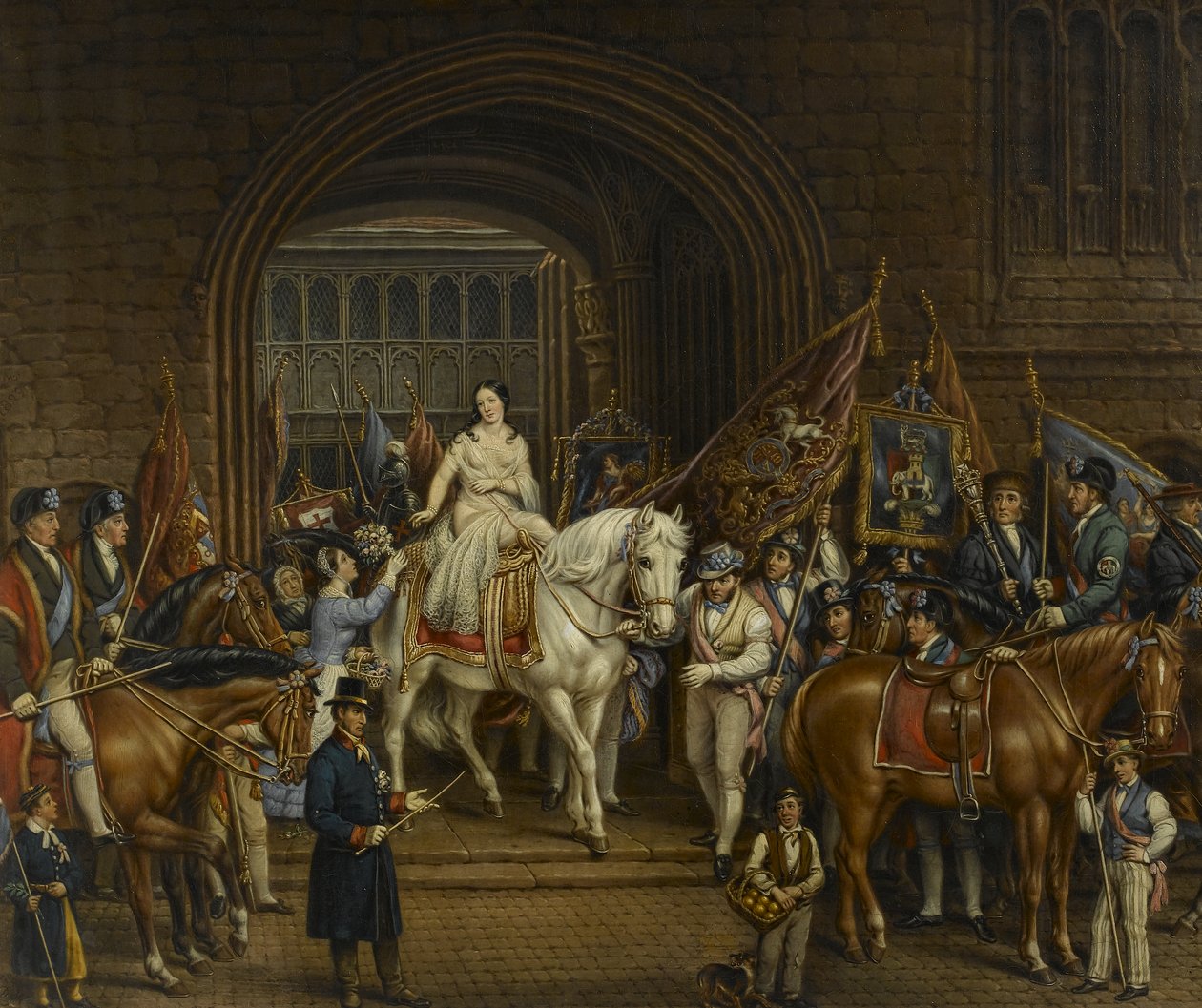 Processione di Lady Godiva del 1829 da David Gee
