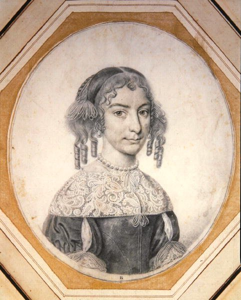 Ritratto di una signora da David Loggan