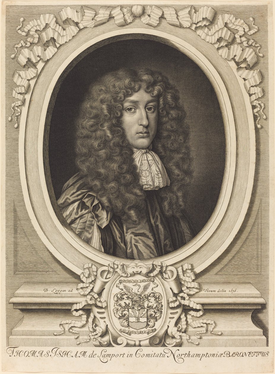 Sir Thomas Isham da David Loggan