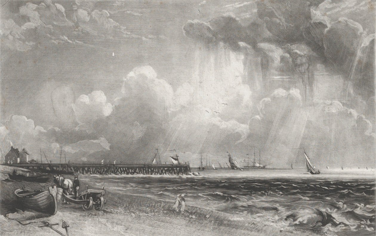 Yarmouth, Norfolk, 1832 da David Lucas
