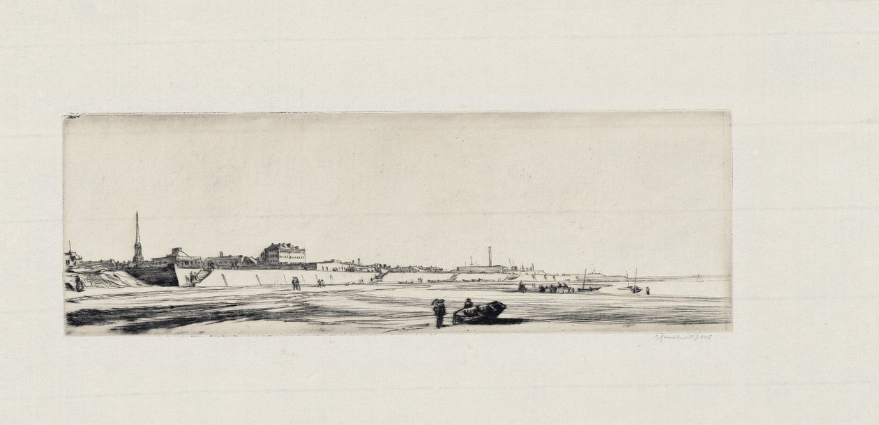 Spiaggia di Ayr da David Muirhead Bone