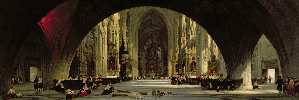 La cattedrale di Santo Stefano, Vienna da David Roberts