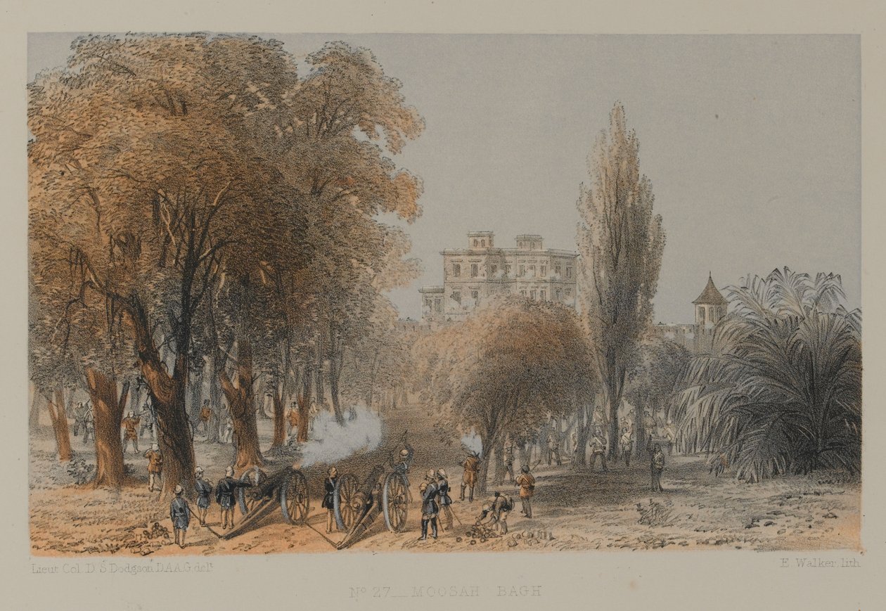 Moosa Bagh da David Scott Lieutenant Colonel (after) Dodgson