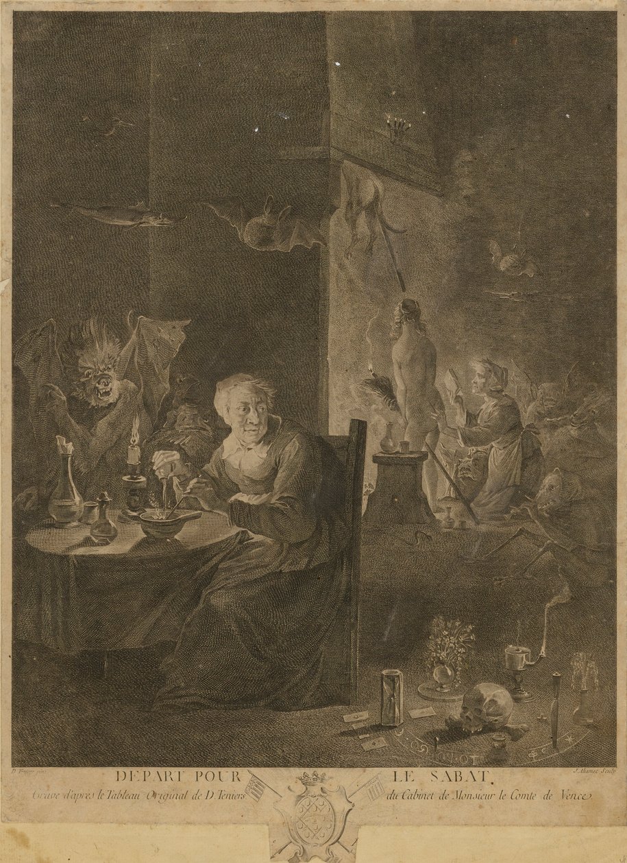 Partenza per Sabat da David Teniers