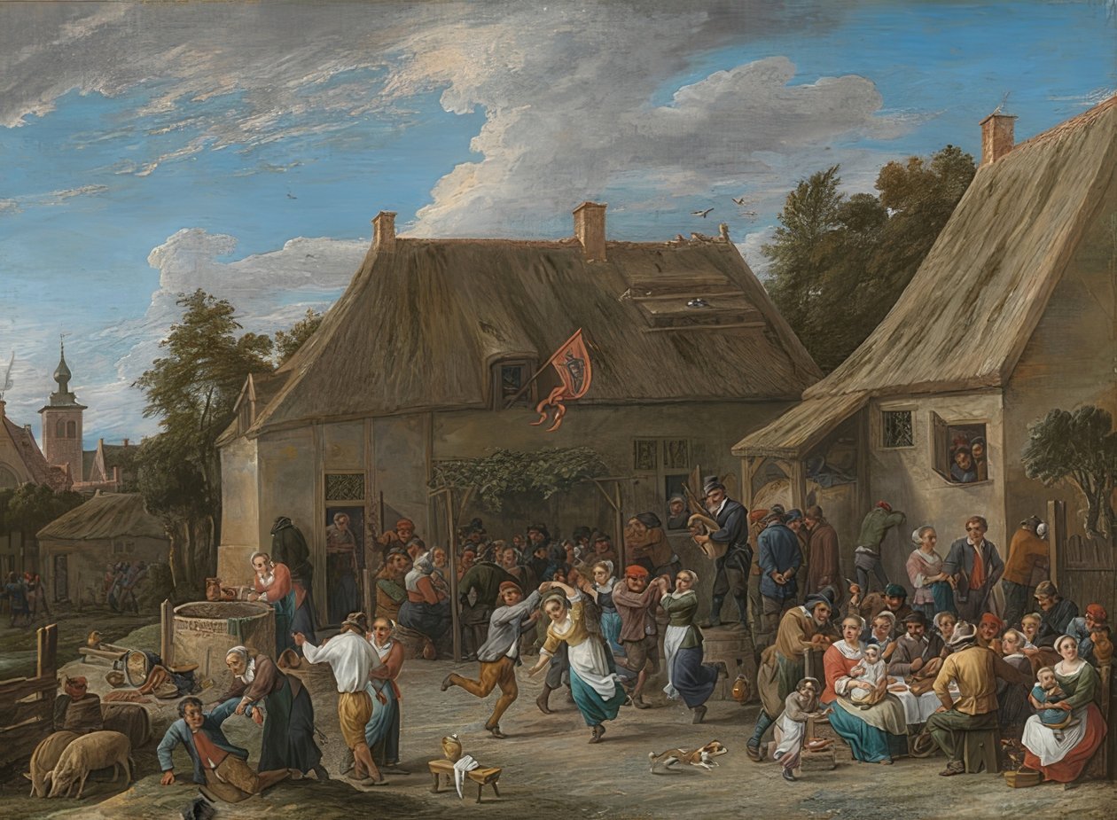 Festa contadina da David Teniers the Elder
