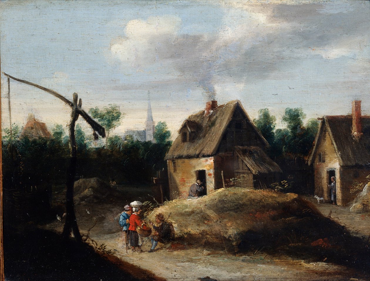 Paesaggio di campagna, XVII secolo da David Teniers the Younger