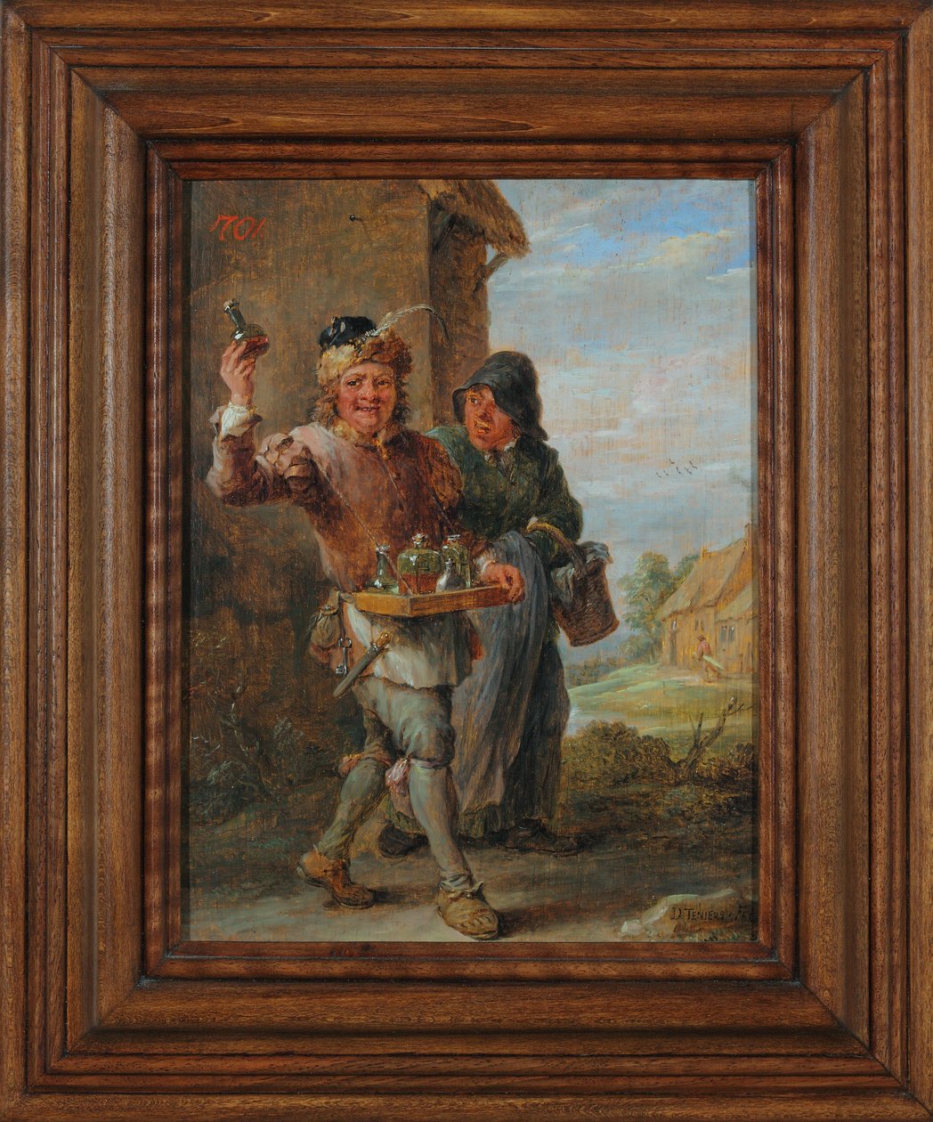 Medico di campagna, c.1670 da David Teniers the Younger