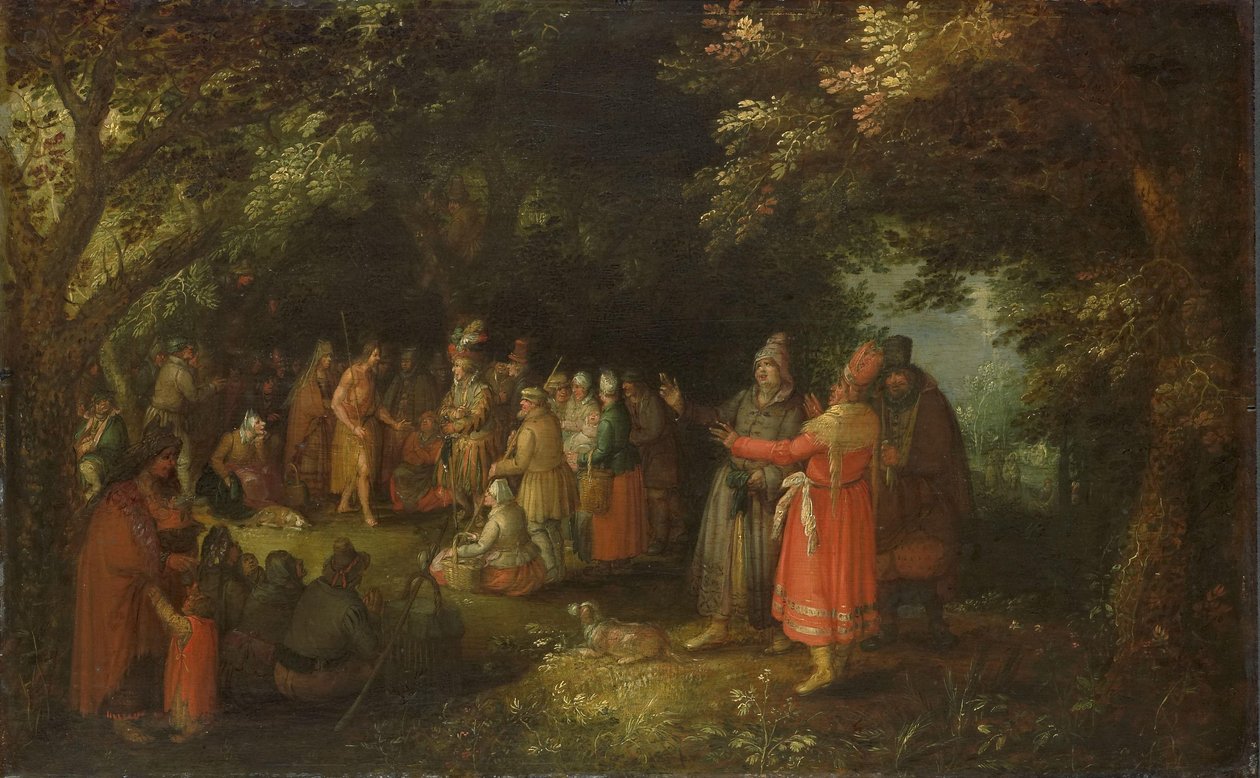 San Giovanni Battista predica da David Vinckboons (I)