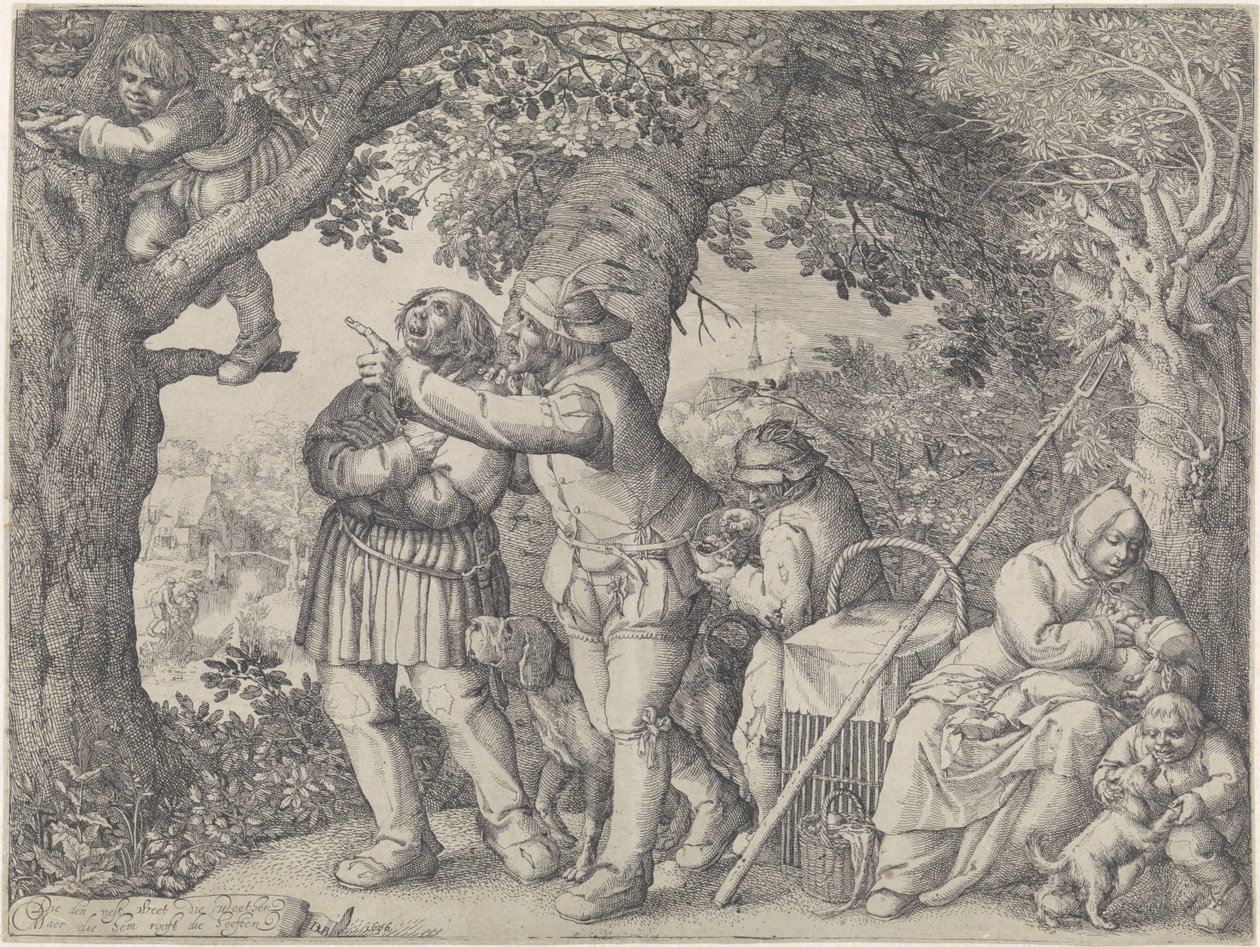 Il nidiaceo da David Vinckboons (I)