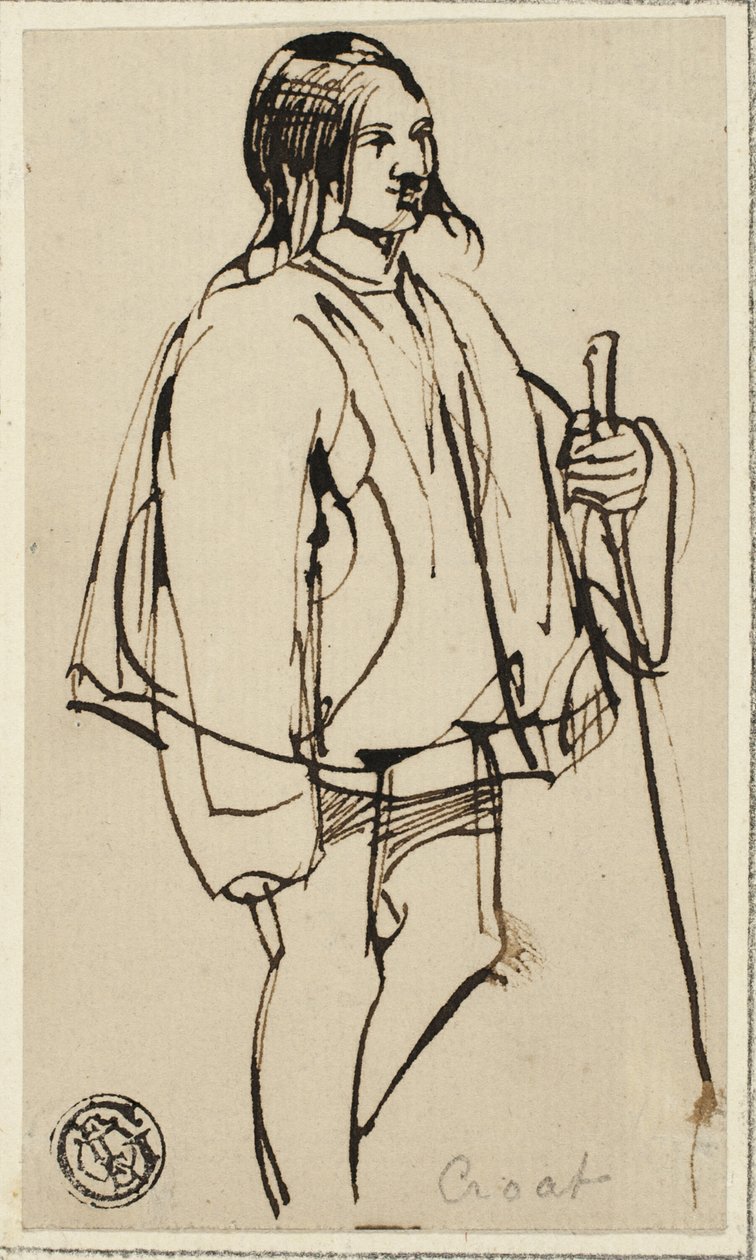 Contadino croato da David Wilkie