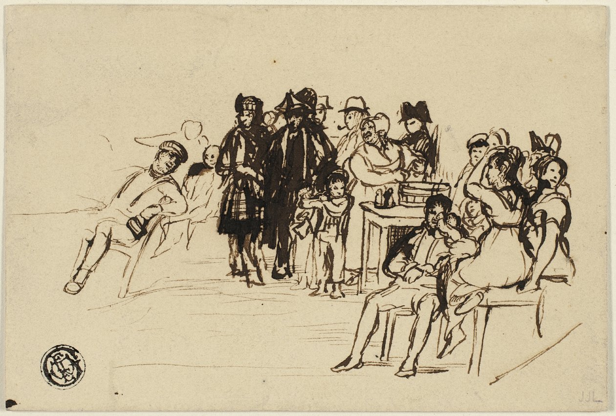 Studio per gruppo destro da David Wilkie