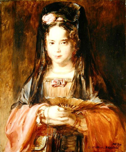 La ragazza spagnola da David Wilkie