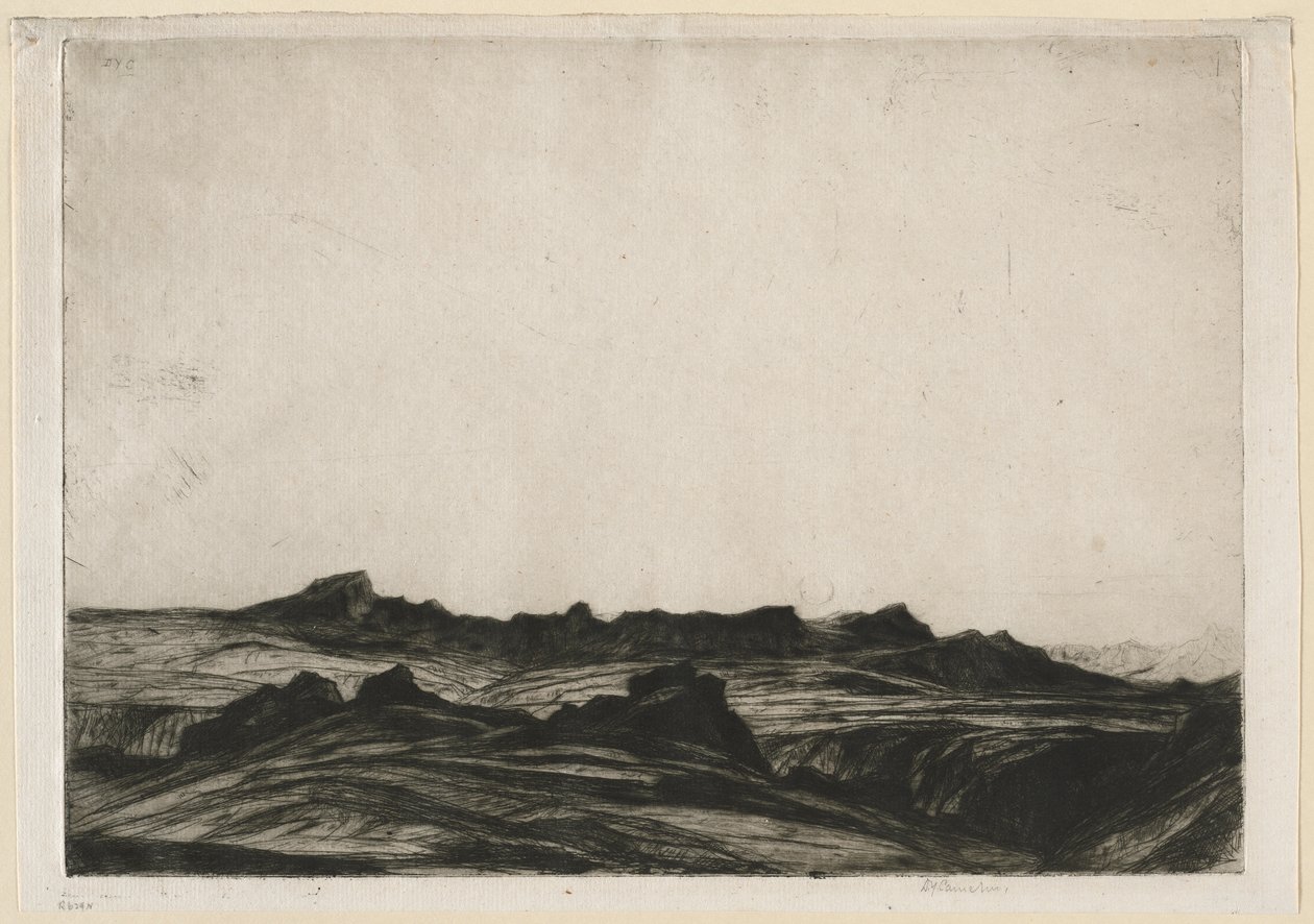 Picchi di Arran da David Young Cameron