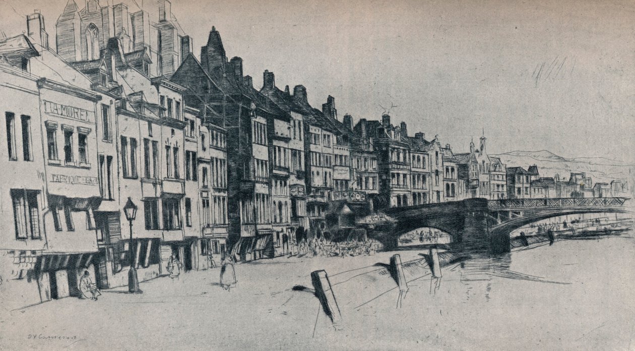 Dinant, 1907 da David Young Cameron