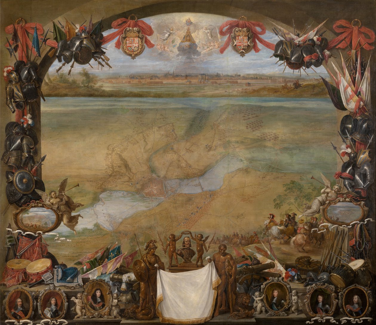 La Città di Valenciennes da David the Younger Teniers