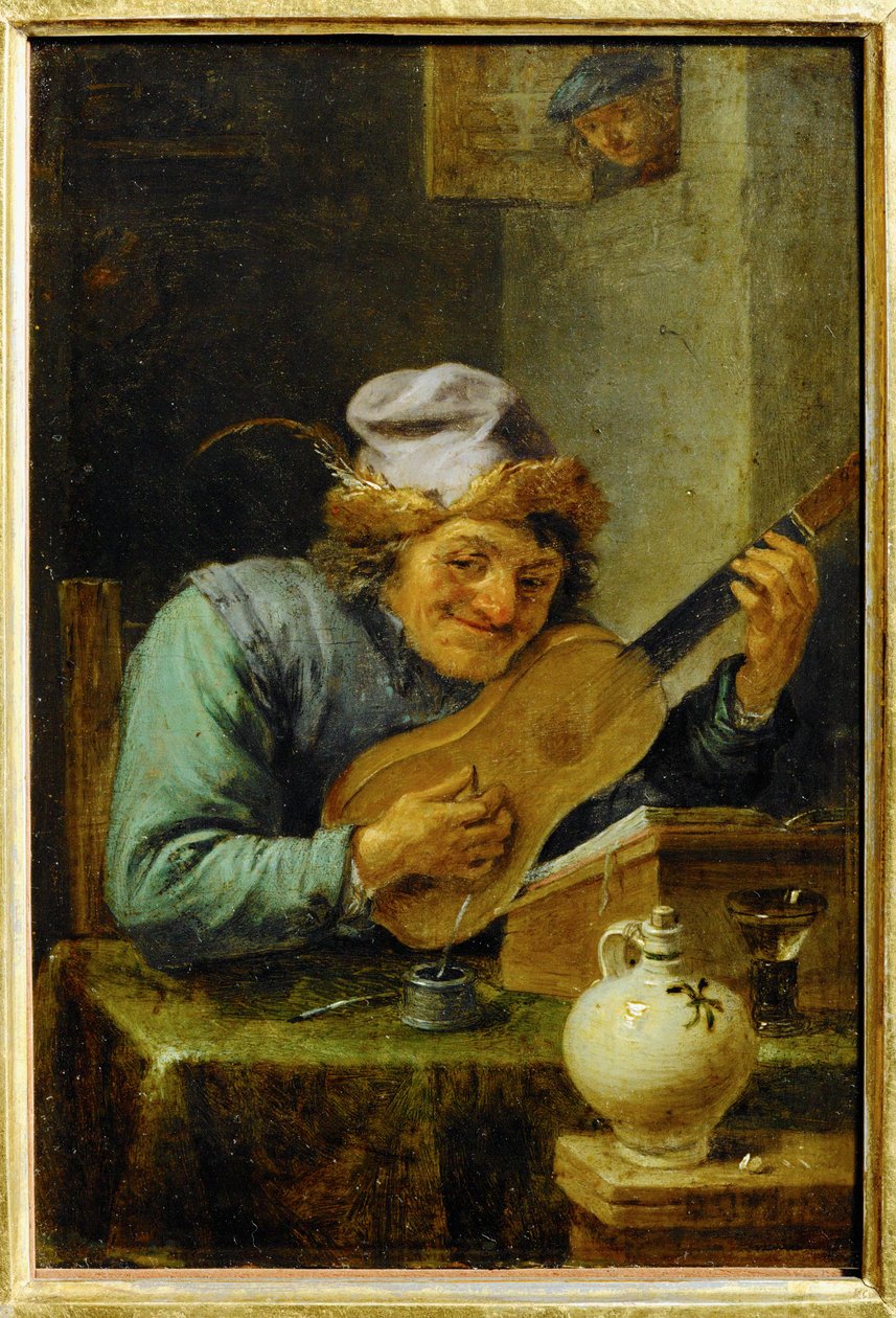 Il chitarrista ... da David the Younger Teniers