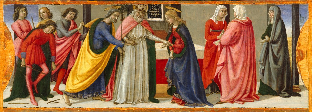 Il Matrimonio della Vergine da Davide Ghirlandaio
