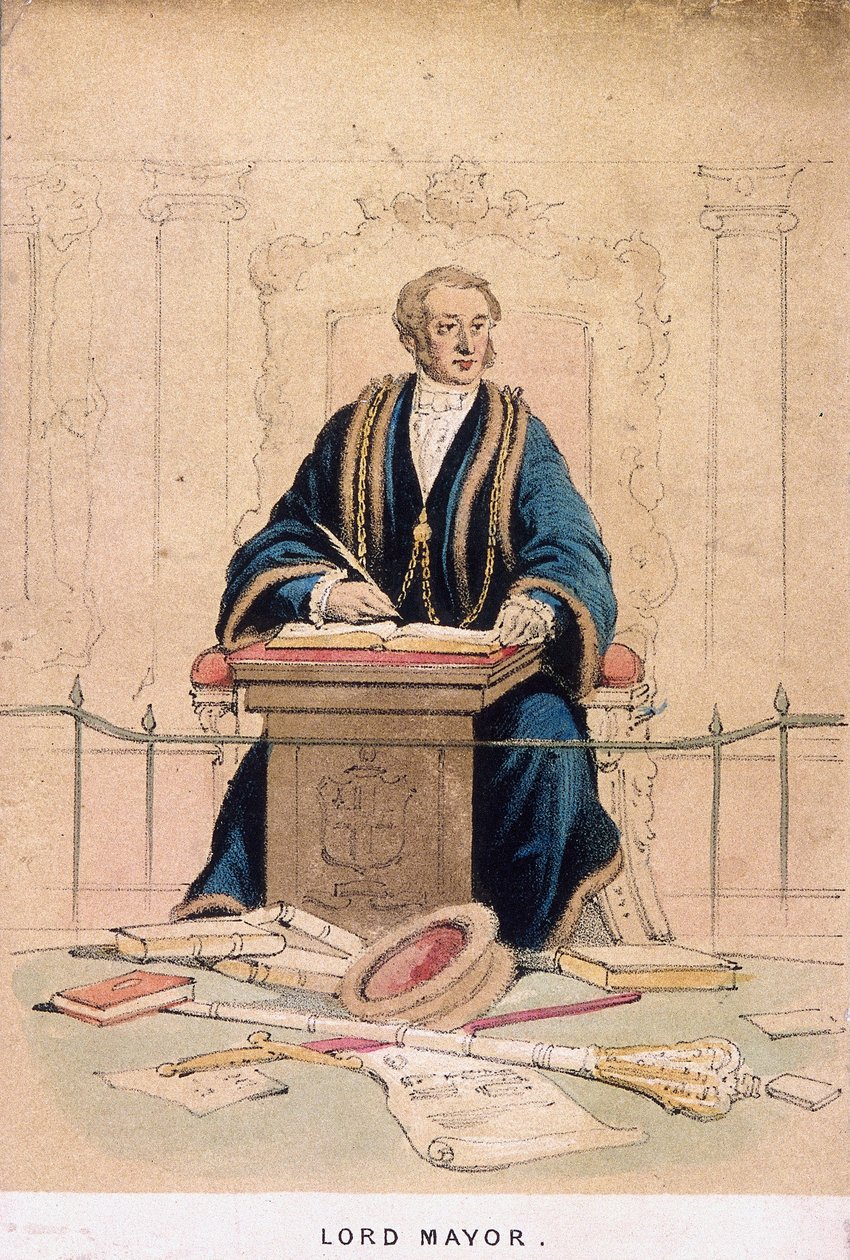 Un Lord Mayor, 1855 da Day and Son