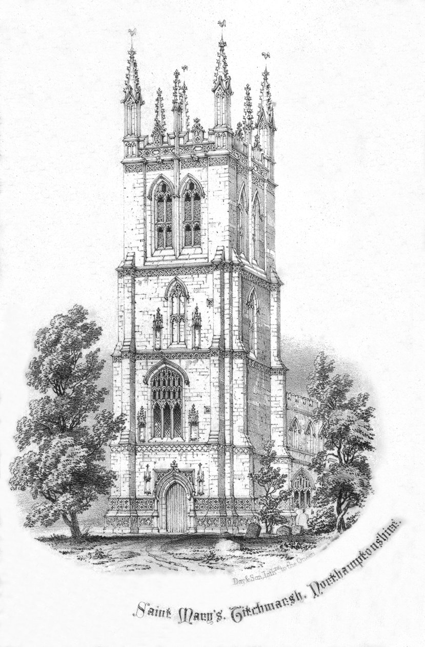 Santa Maria, Titchmarsh. Northamptonshire, c1850s da Day and Son