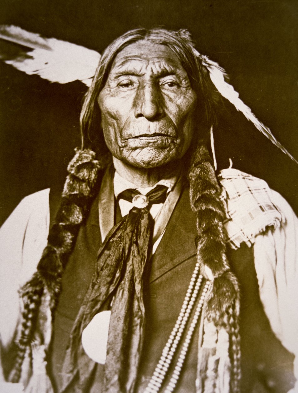 Wolf Robe (n.1841) da DeLancey W. Gill