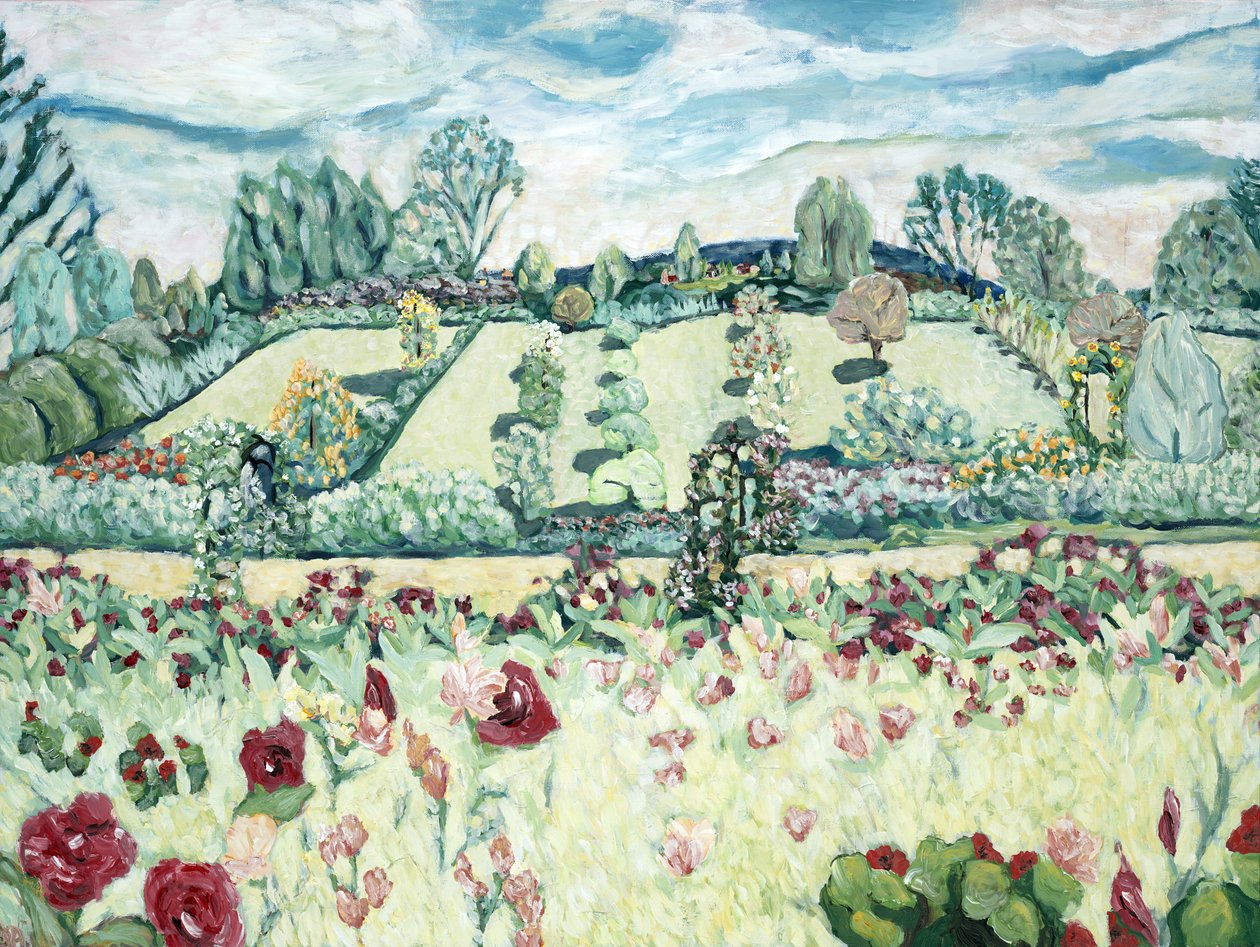Giverny, 2017 (acrilico su tela) da Deborah Eve Alastra