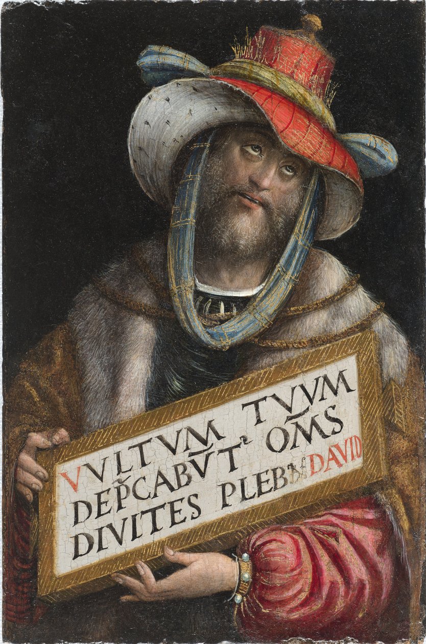 Re Davide, c.1525 da Defendente Ferrari