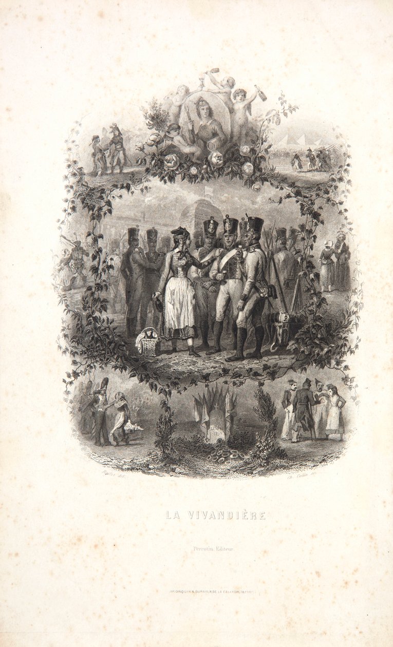 La Vivandiera da Denis Auguste Marie Raffet